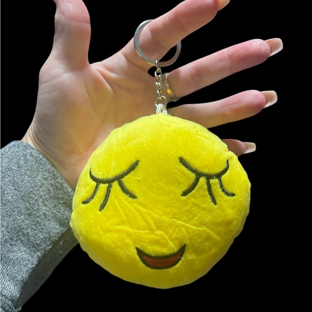 Emoji Plush Keychains - Picture 2 of 2